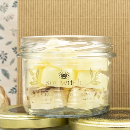 Świąteczne woski zapachowe do kominka Soy Witch
