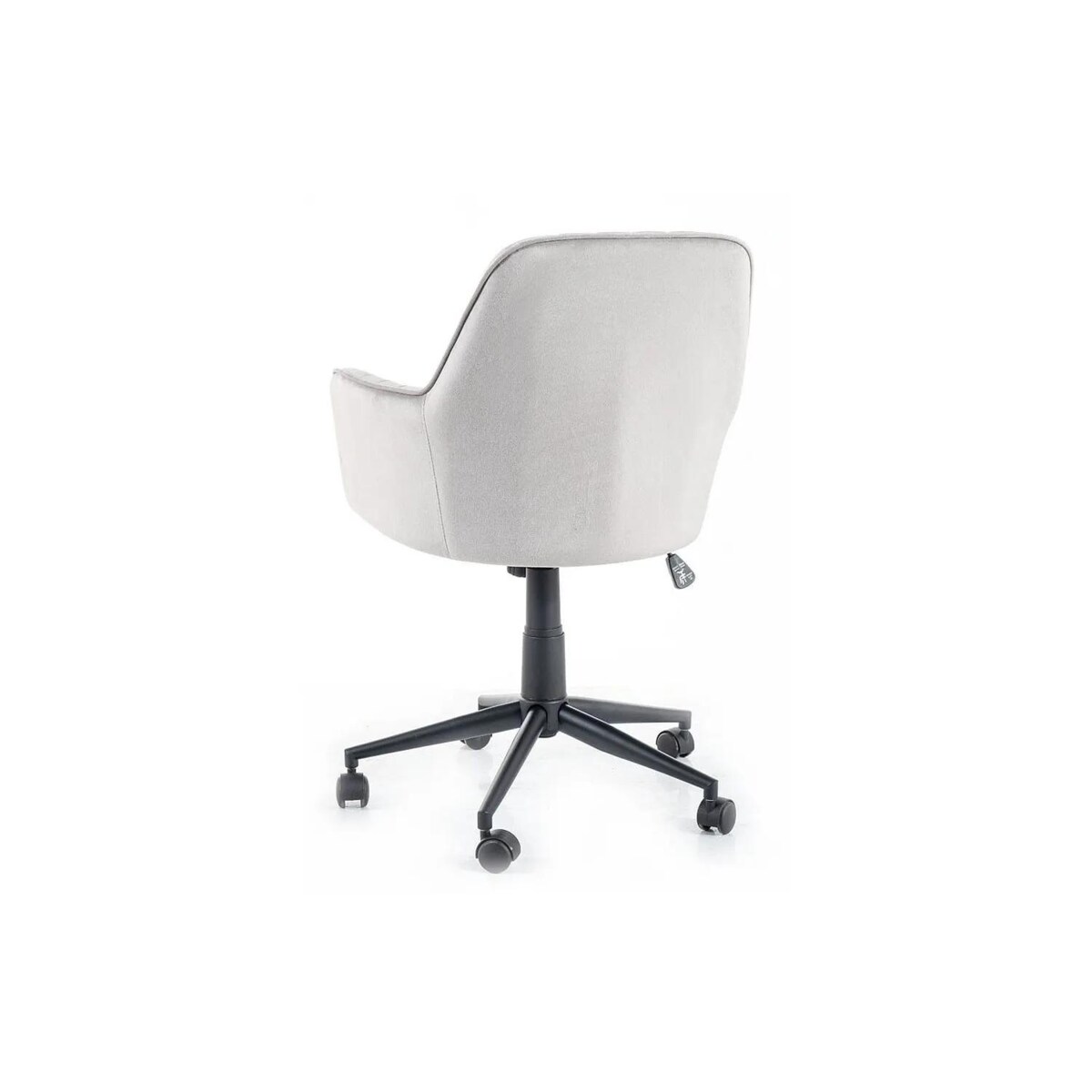 Fotel biurowy Q-886 VELVET jasnoszary