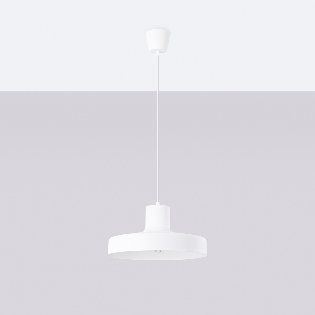 Lampa wisząca BILO biała