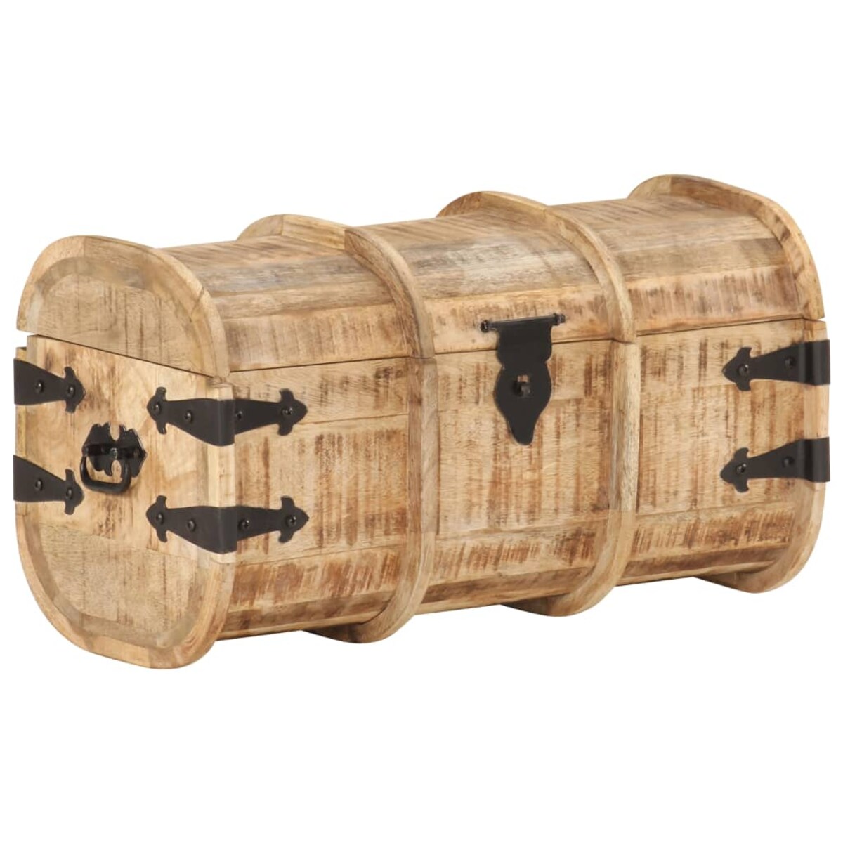 vidaXL Zestaw 2 kufrów, lite drewno mango