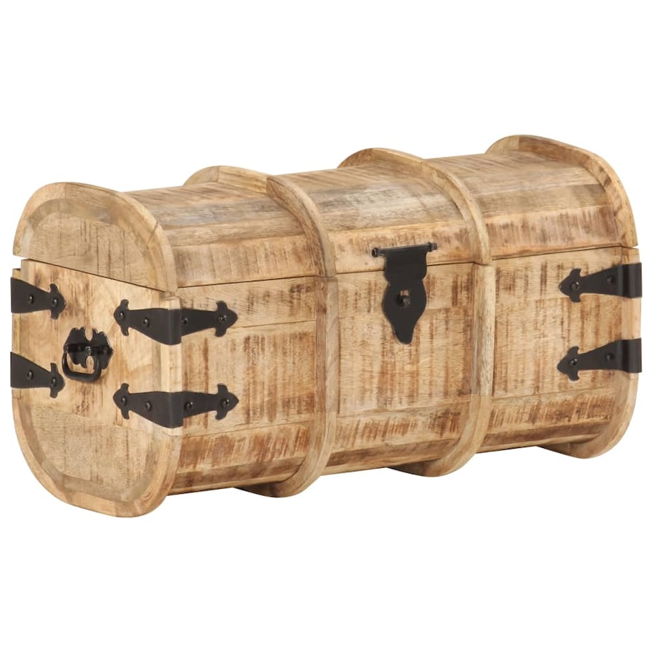 vidaXL Zestaw 2 kufrów, lite drewno mango