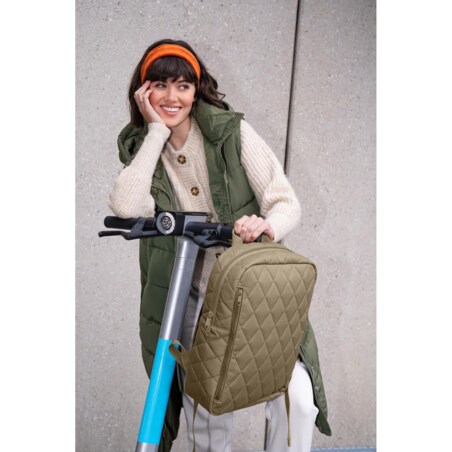 Plecak CLASSIC BACKPACK M, rhombus olive