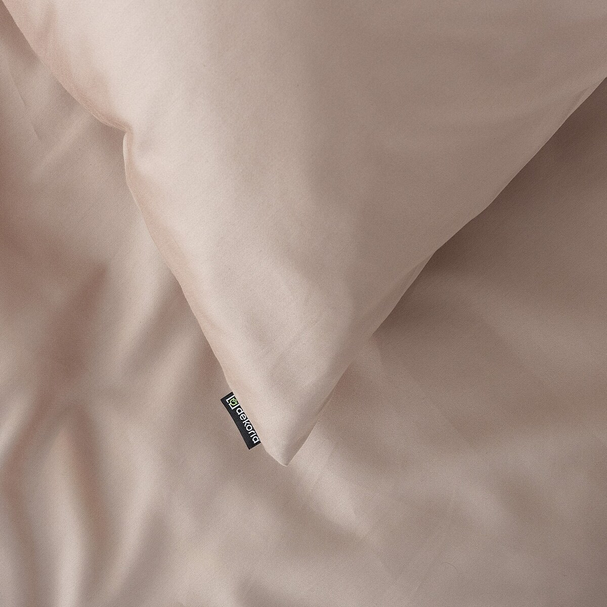 Pościel z satyny bawełnianej Rose beige 160x200 cm, 160x200 cm