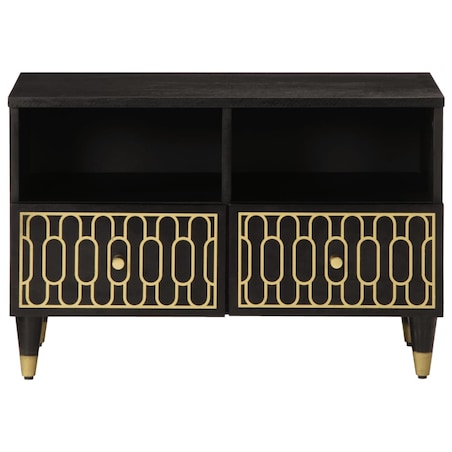 vidaXL Szafka pod telewizor, 70x33x46 cm, lite drewno mango