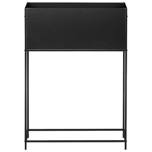 Donica na nóżkach TAPIEN Metal 70 cm Czarny