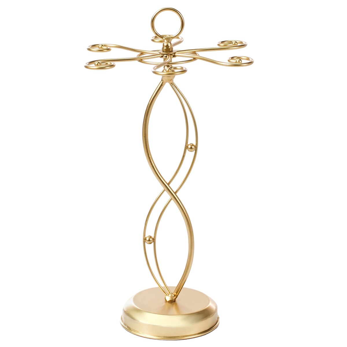 Stojak na kieliszki LIMERICK Złoty