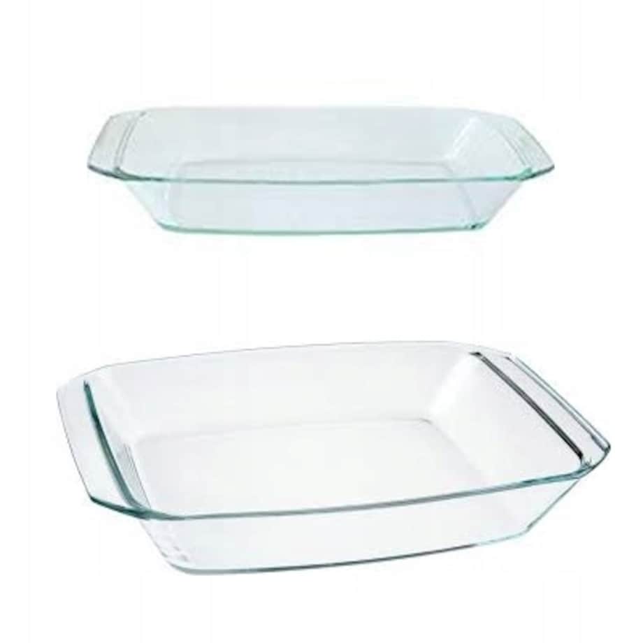 Naczynie żaroodporne prostokątny Simax 2,4 l do pieczenia obiadu warzywa