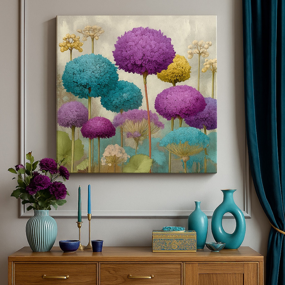 Obraz Canvas Rozkwit Barw 70cm x 70cm