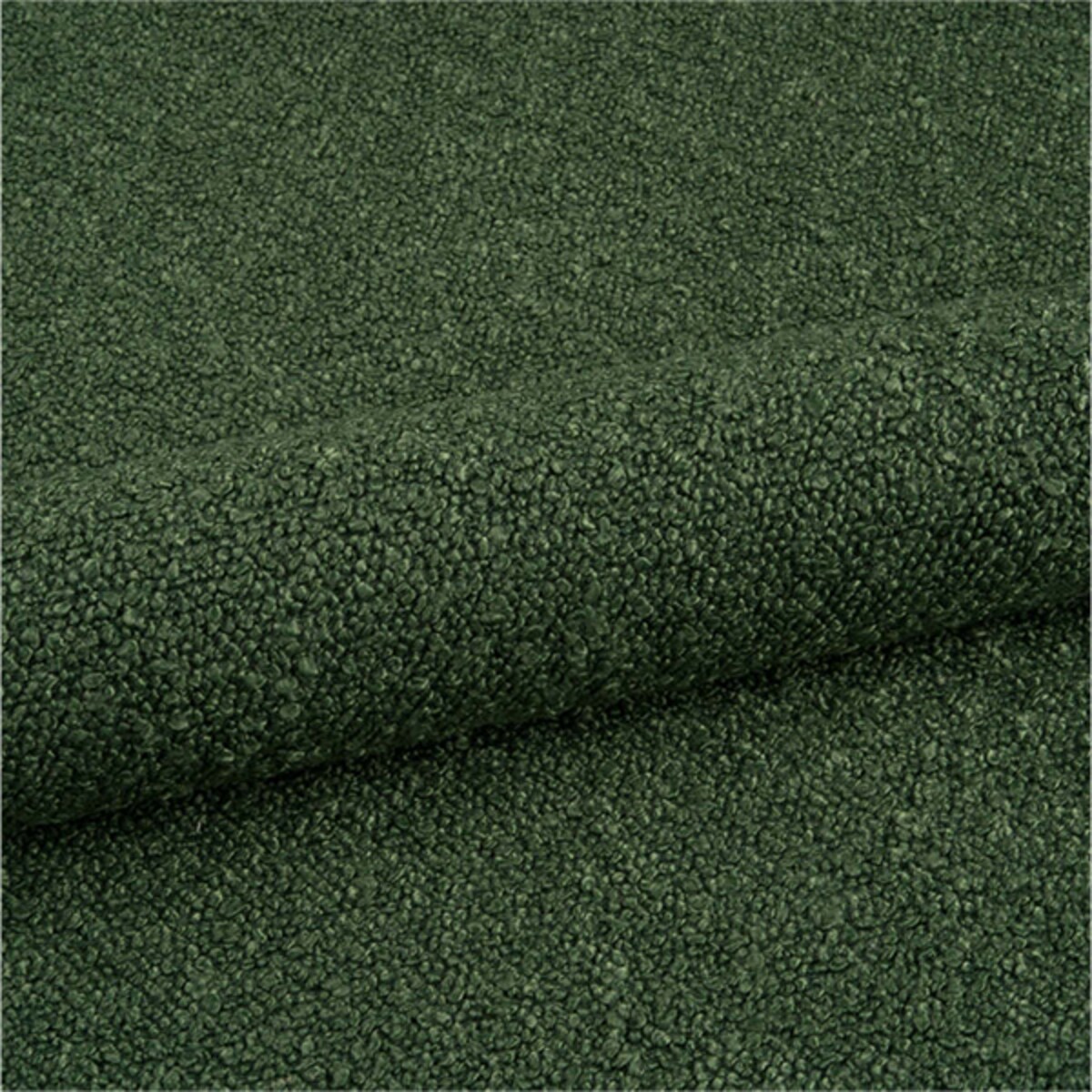 Poszewka BOUCLE z dekoracyjnym rantem BC2089 | zielony - 40 x 40 cm