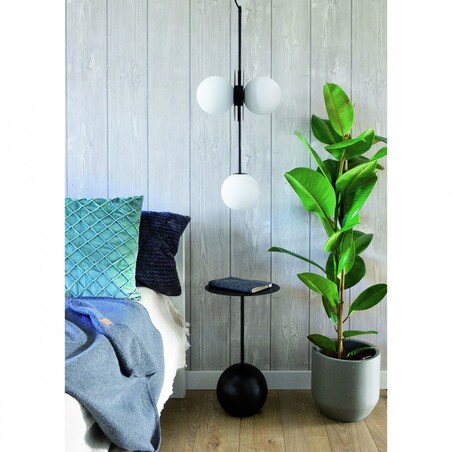 FURIKO B czarna sufitowa lampa wisząca