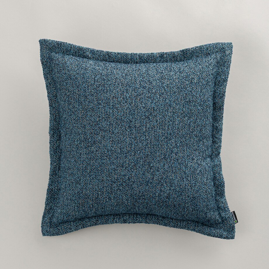 Poszewka Mona na poduszkę 45x45 niebiesko-granatowy melanż