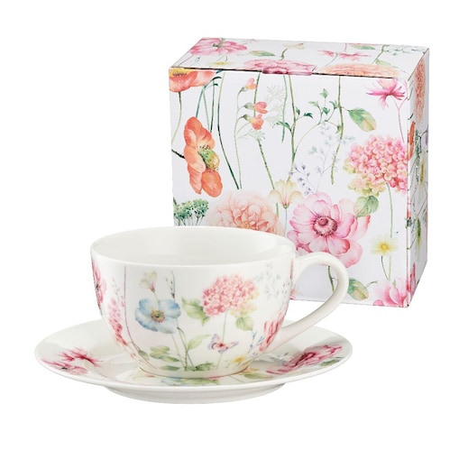 VILLA ITALIA Filiżanka do herbaty porcelanowa 280 ml GARDENO