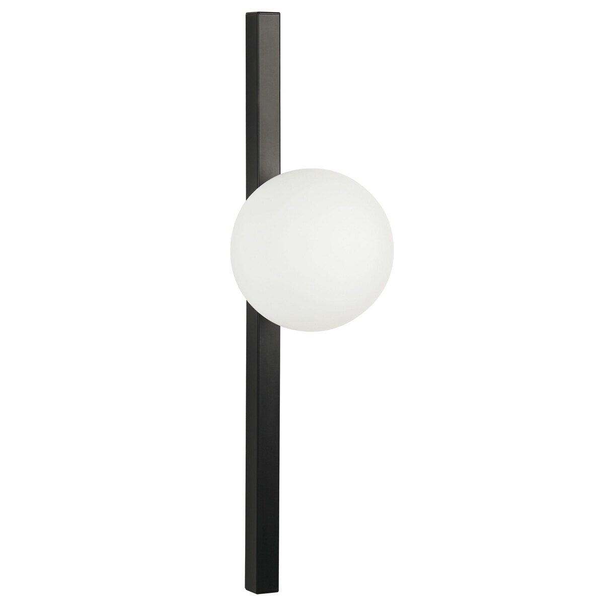 Lampa ścienna ISABELLA Czarny Metal