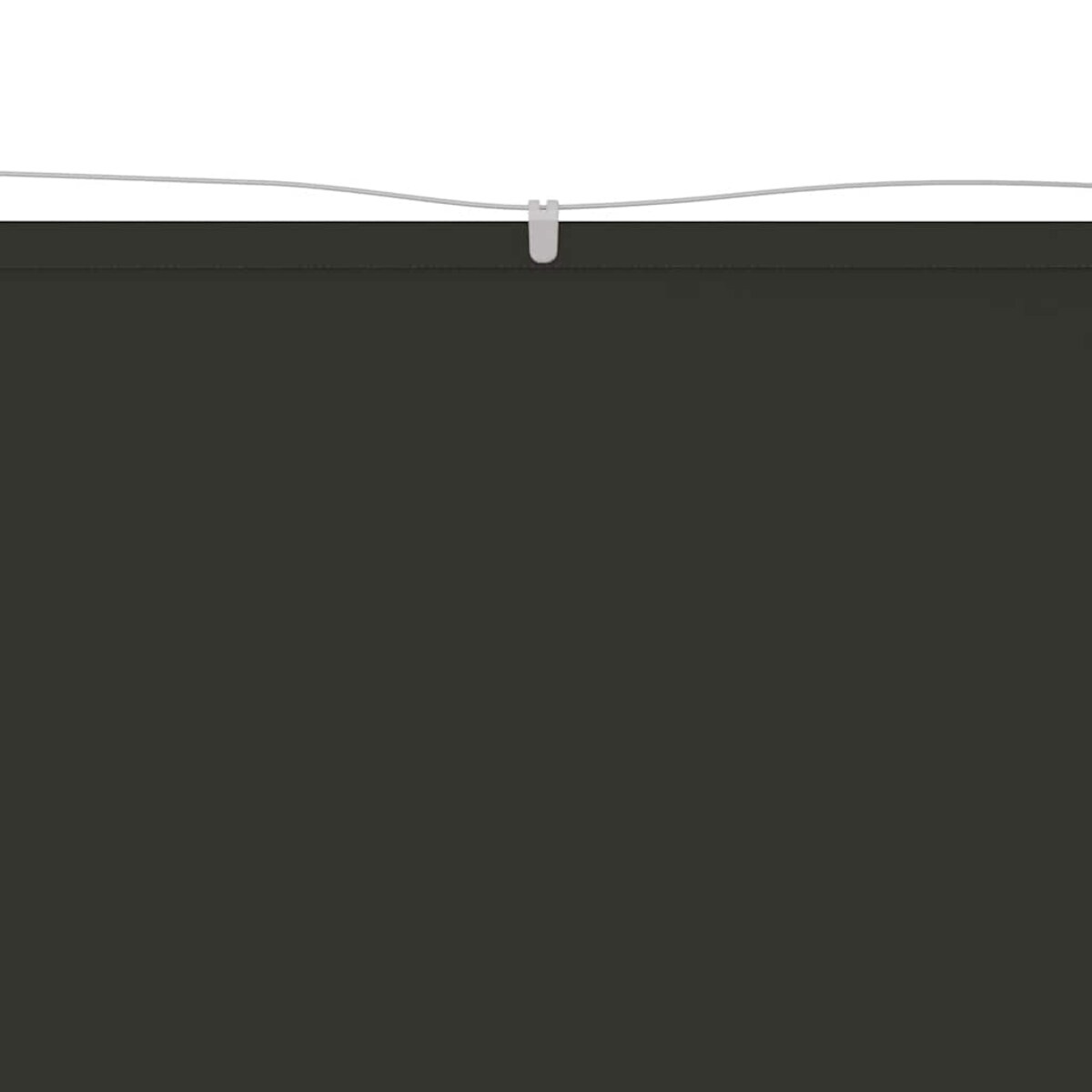 vidaXL Markiza pionowa, antracytowa, 180x1000 cm, tkanina Oxford