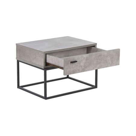 Szafka nocna 1 szuflada Jasnoszary CAIRO