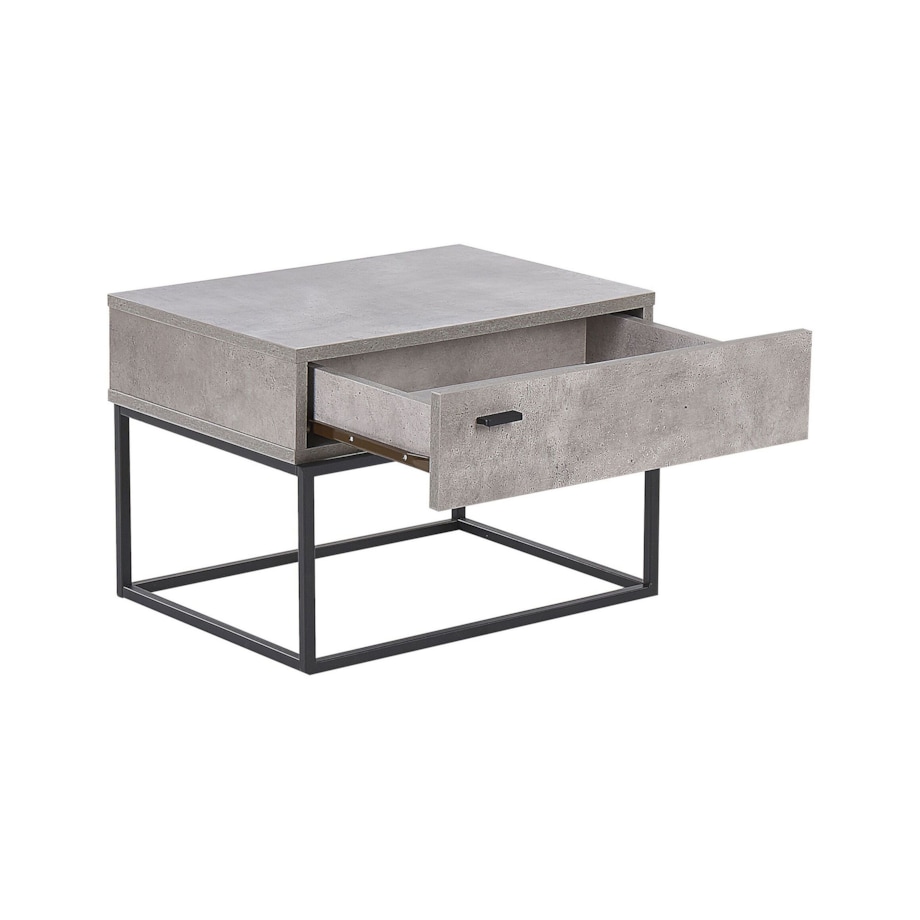 Szafka nocna 1 szuflada Jasnoszary CAIRO