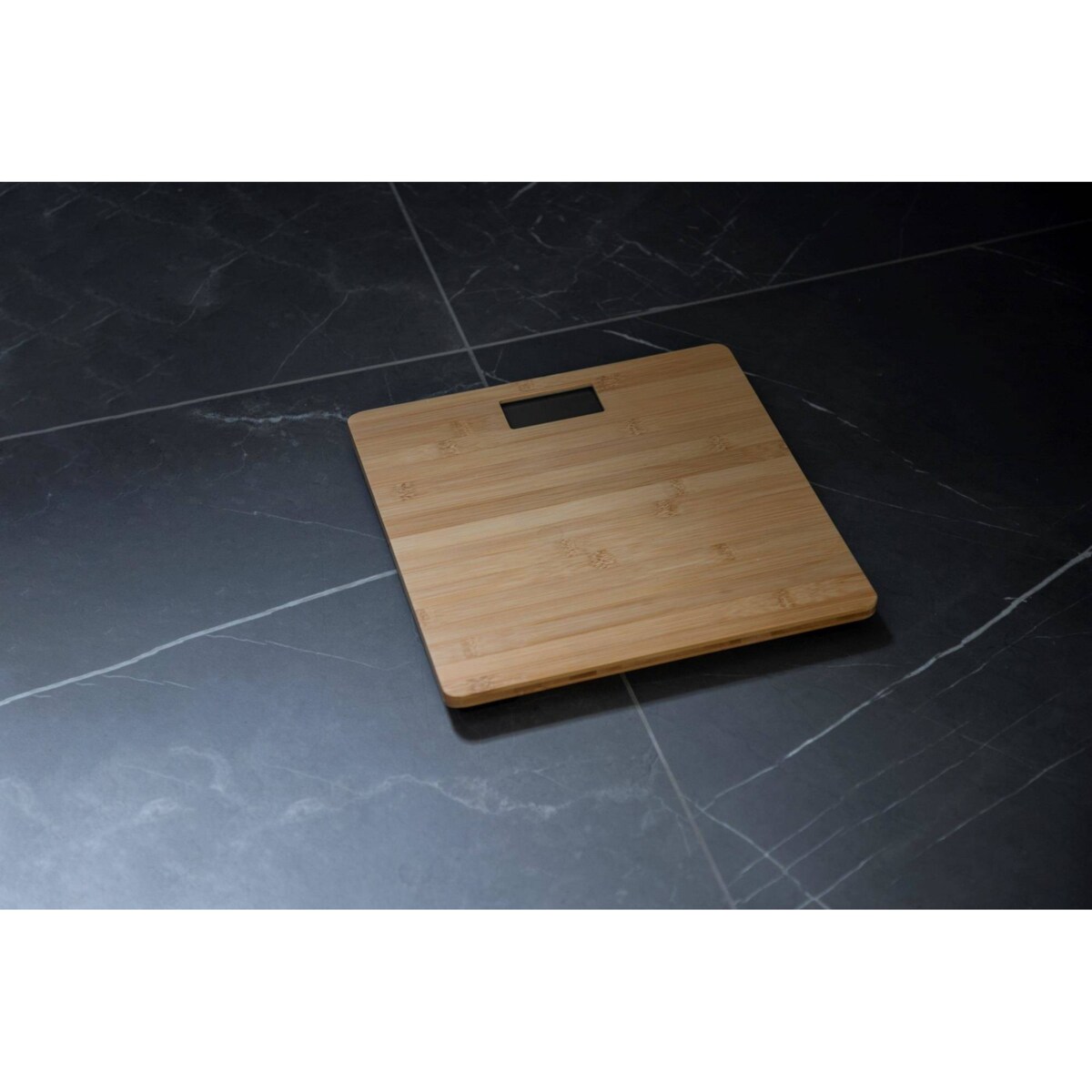 Waga łazienkowa BAMBUSA, elektroniczna, bambusowa, 30 x 30 cm, WENKO