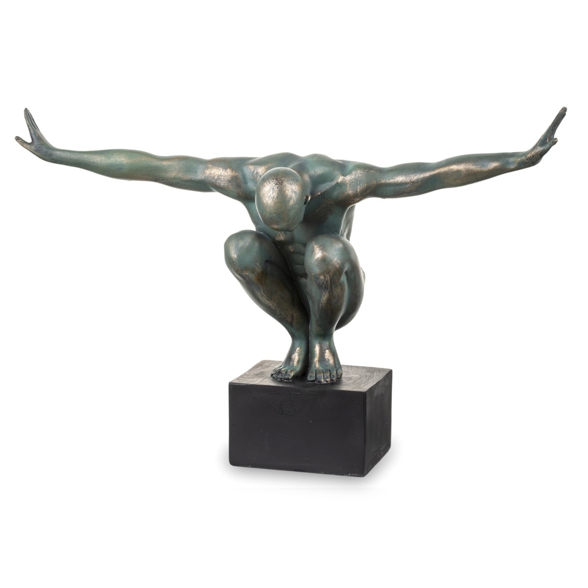 Dekoracja - figurka mężczyzny 31x49x15 cm UOMO