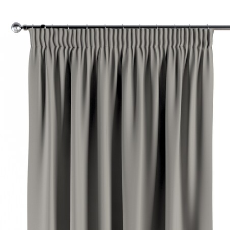 Zasłona na taśmie marszczącej 1 szt. 130x260 szary