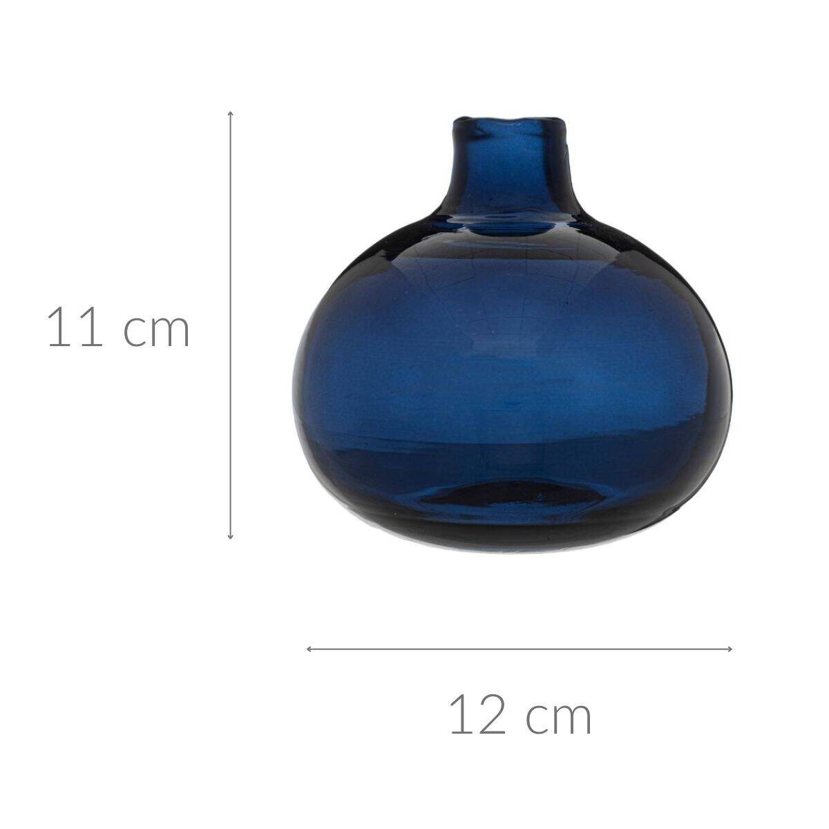 Wazon z kolorowego szkła, Ø 12 cm