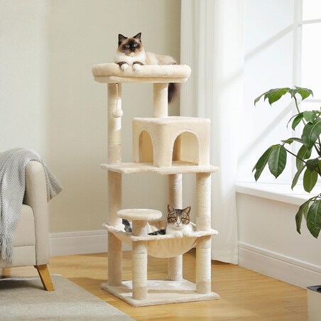 DRAPAK DLA KOTÓW Beżowy P70371