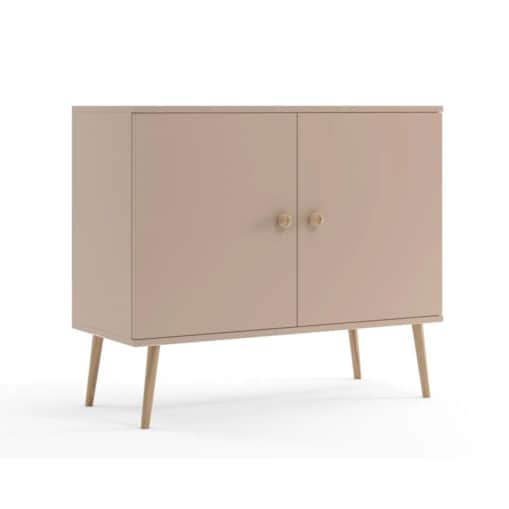 Komoda LEBEL z drzwiczkami 100cm machiato