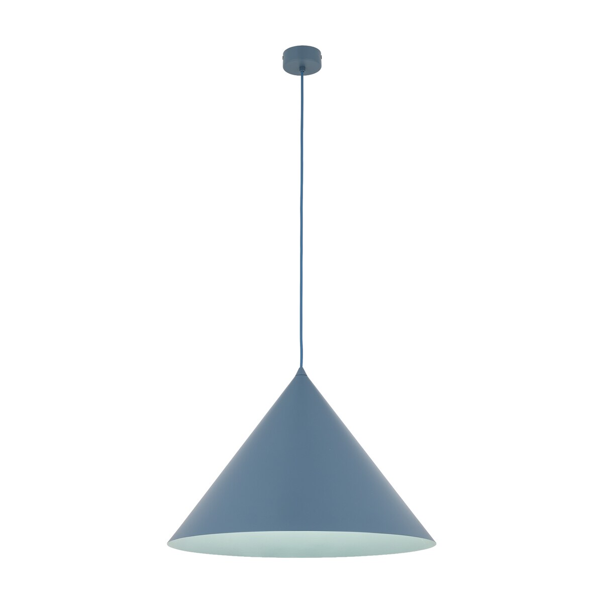 Lampa wisząca TK Lighting CONO XL NAVY 11416, granatowa, loft, E27, regulowana wysokość, 50 cm