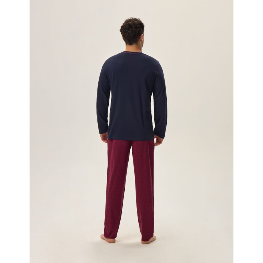 Piżama Hope 41915-59X Granatowy Granatowy, XL