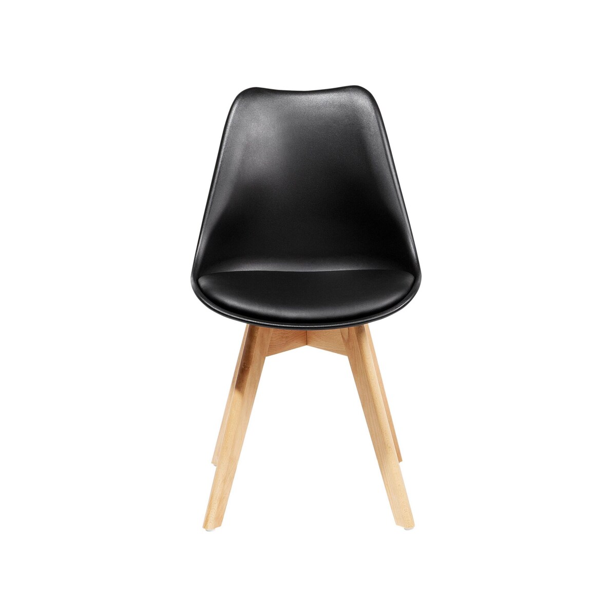 Zestaw 2 krzeseł do jadalni czarny DAKOTA II