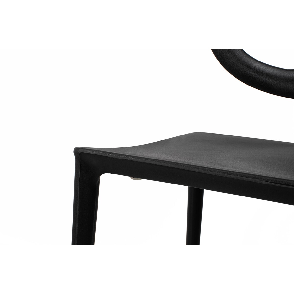 Krzesło MARCUS KH010100930 profilowane oparcie czarne