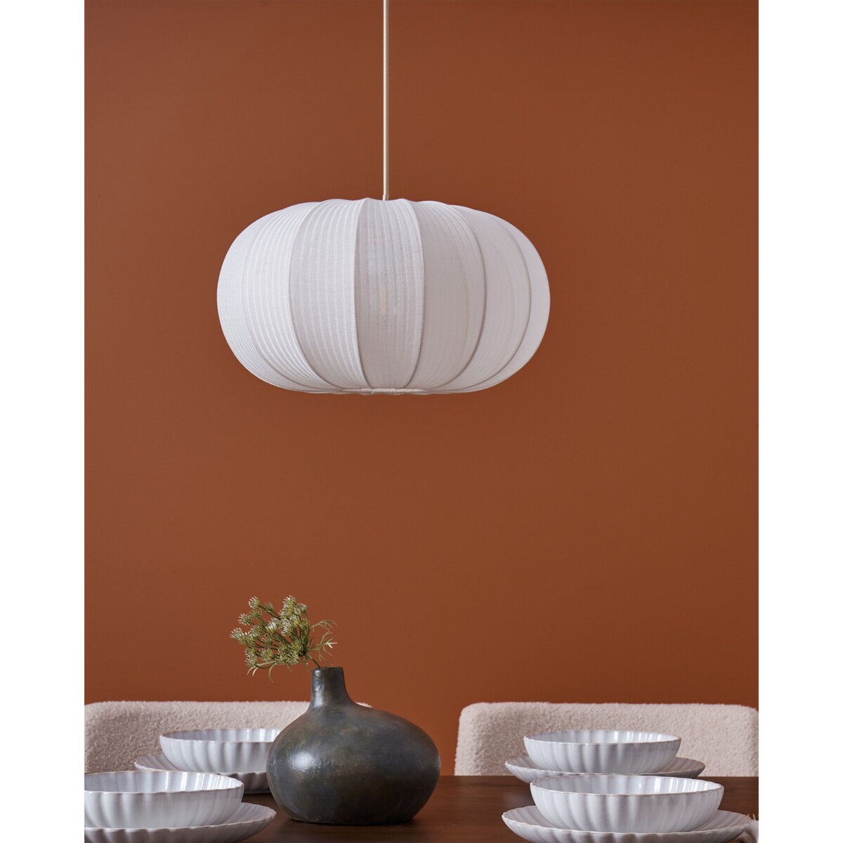 Lampa wisząca TOCUYO Materiał syntetyczny Biały