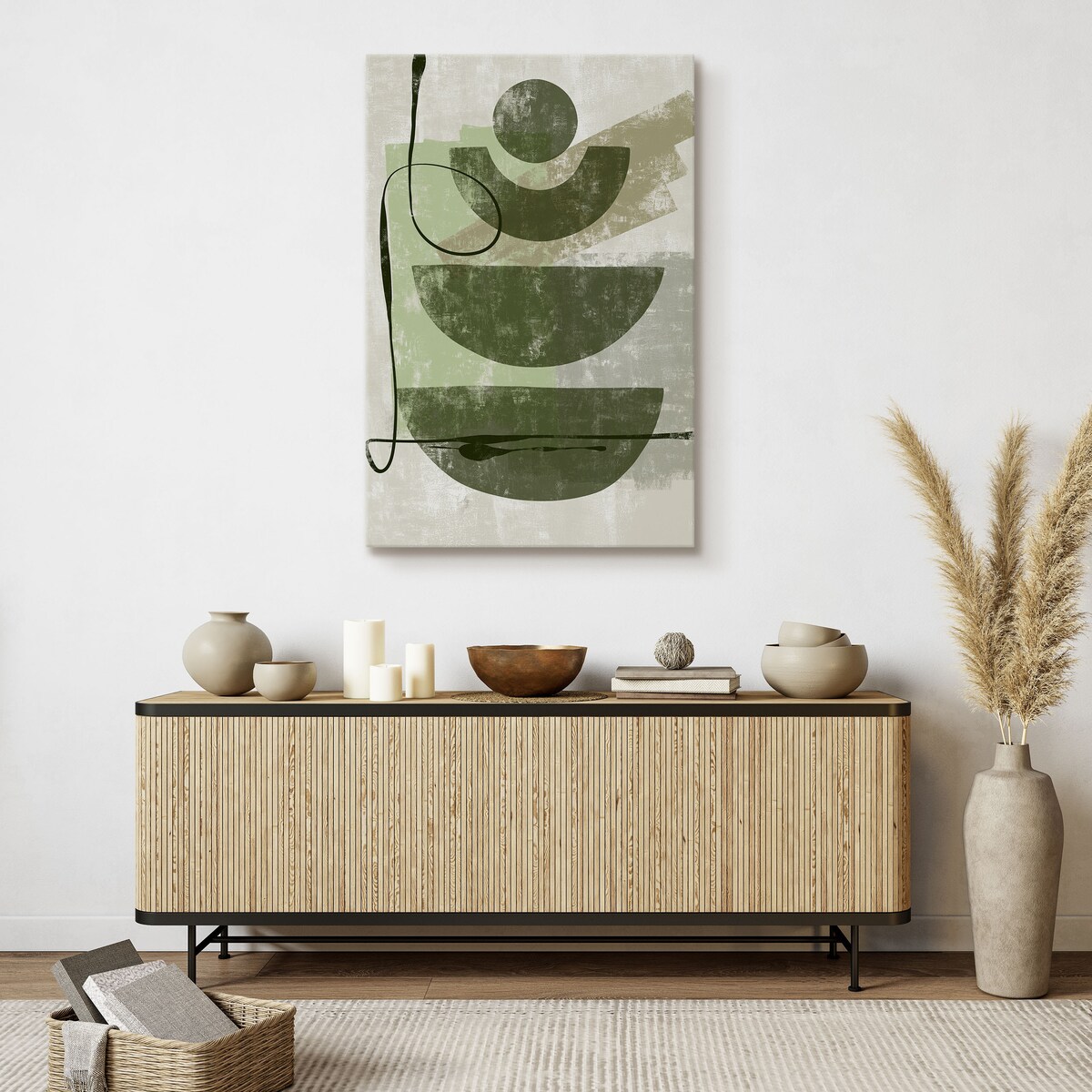 Obraz Abstrakcja Boho Style 80x120cm