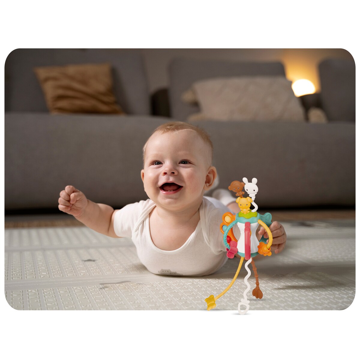 Zabawka sensoryczna edukacyjna Ricokids RK-750 Montessori dla niemowląt 18m+ 775000