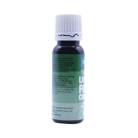 PME Naturalny barwnik spożywczy w płynie 25 ml ciemnozielony