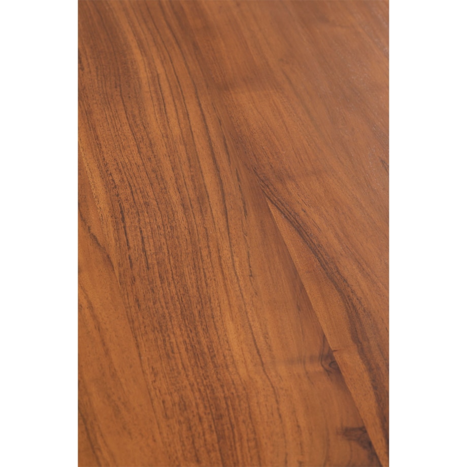 Stolik kawowy z drewna akacjowego 135x80 cm Bedum popielaty brąz