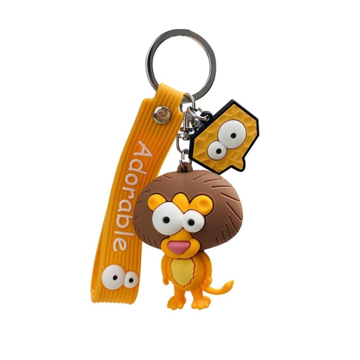 Brelok do kluczy lew pomarańczowy BRL311