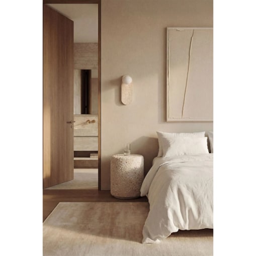 Stolik pomocniczy, boczny, Ø35 cm z betonu, Elyndra,