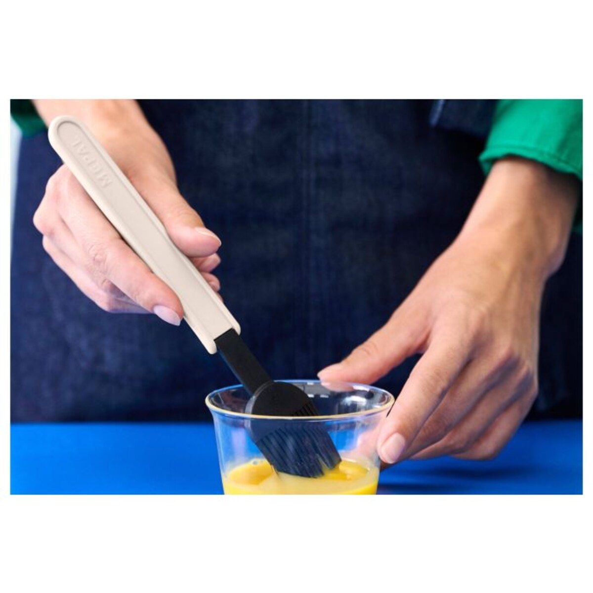 Pędzel silikonowy Chef It 22 cm Chalk 102330031500