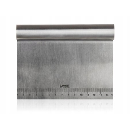 SZPATUŁKA SZATKOWNICA KUCHENNA 15cm metalowa pomocnik do ciasta gotowania