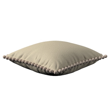 Poszewka Wera na poduszkę 45x45 jasno beżowa bukla