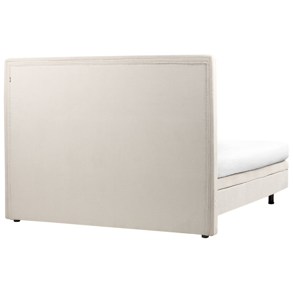 Łóżko regulowane tapicerowane 160 x 200 cm beżowe DUKE II