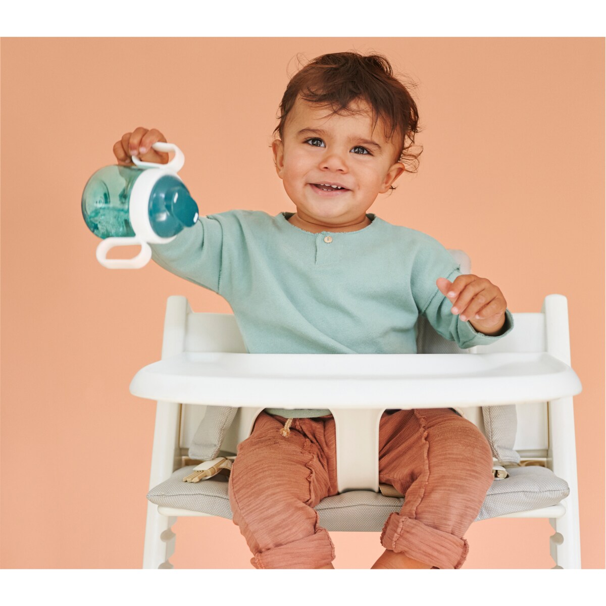 Kubek dziecięcy niekapek 200 ml Mio Little Farm 108012565399
