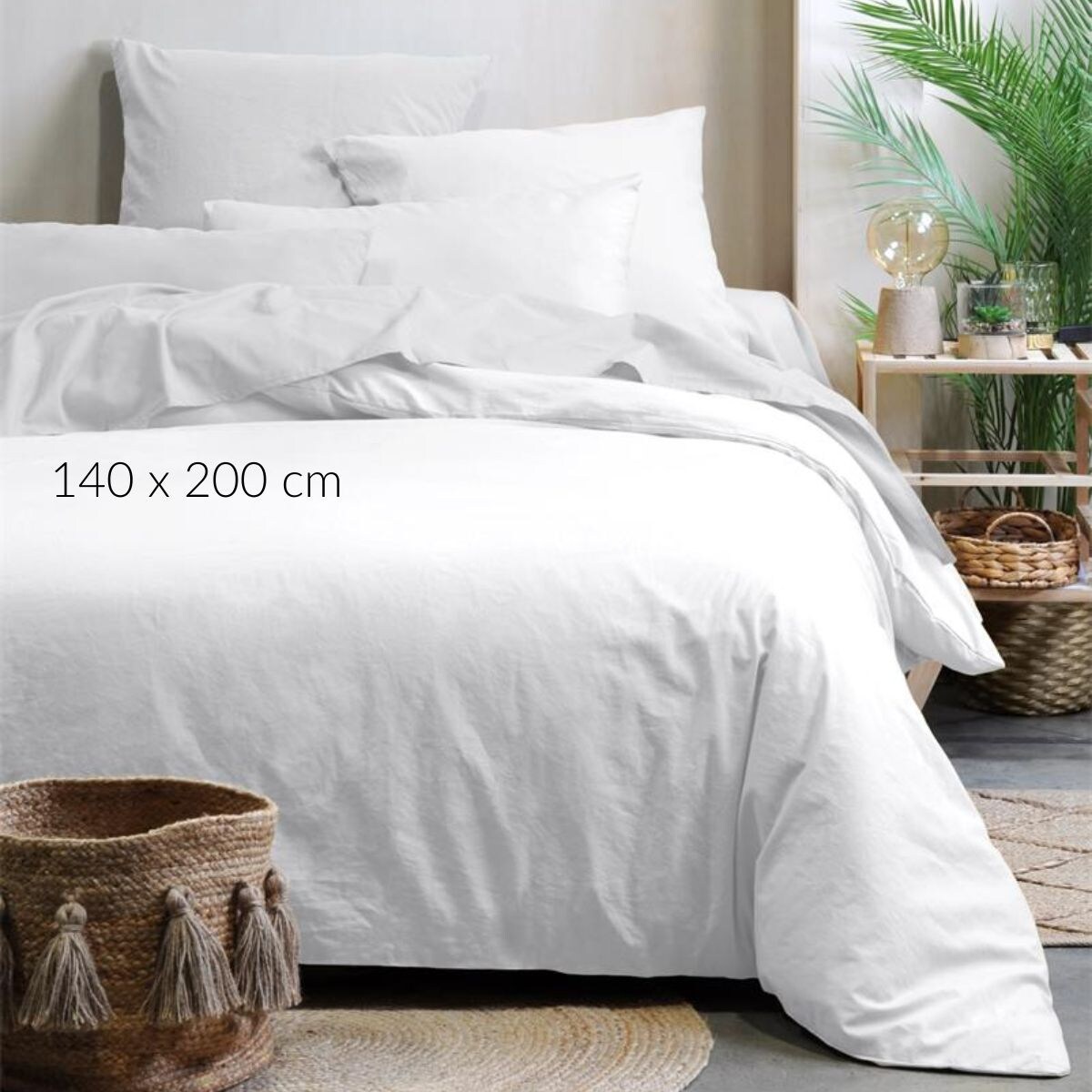 Bawełniana poszwa na kołdrę EDEN, 140 x 200 cm