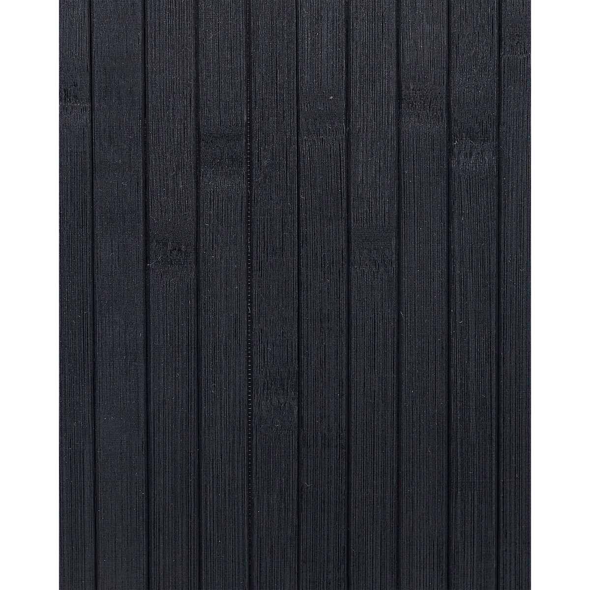 Kosz bambusowy z pokrywą czarny MATARA