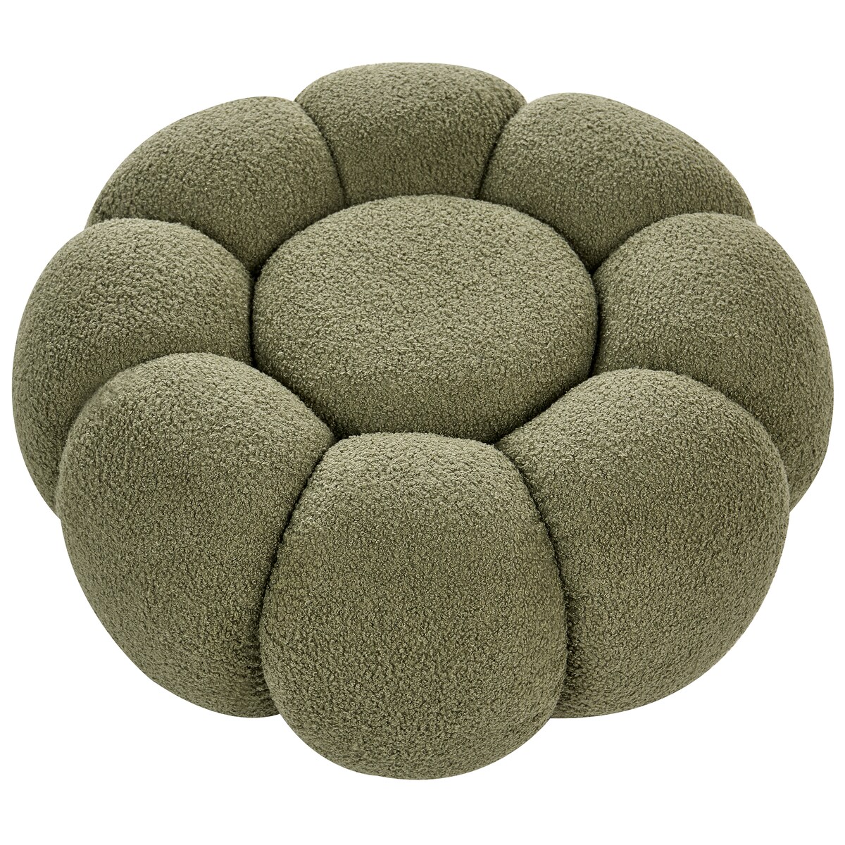 Puf BEAUFORT Boucle Zielony