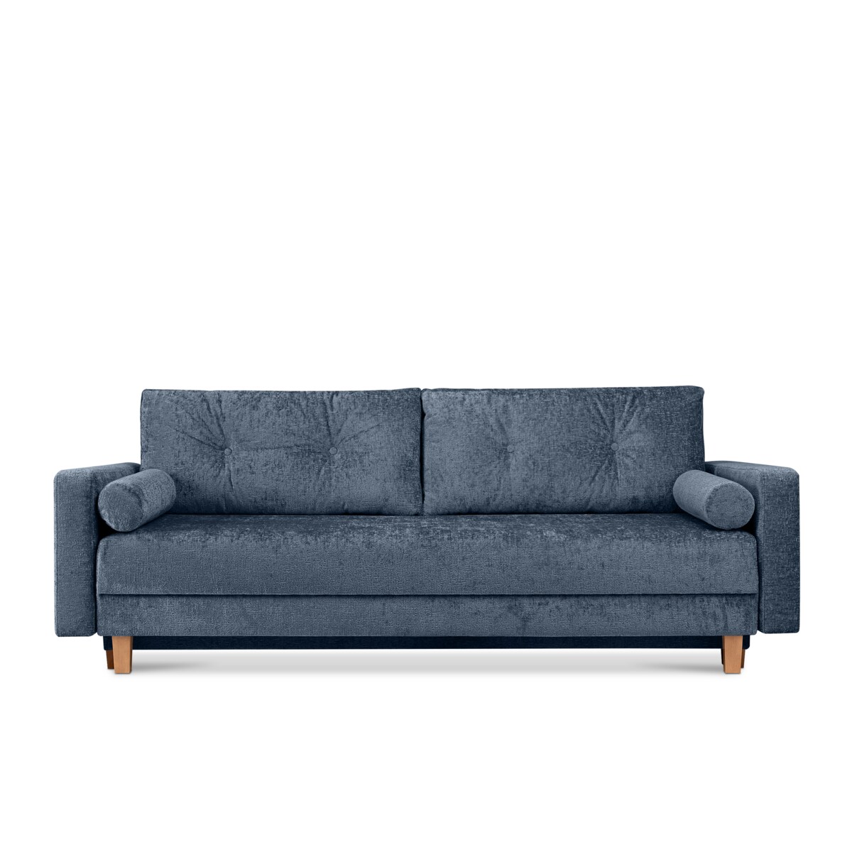KONSIMO ERISO Sofa 3-osobowa, kolor niebieski