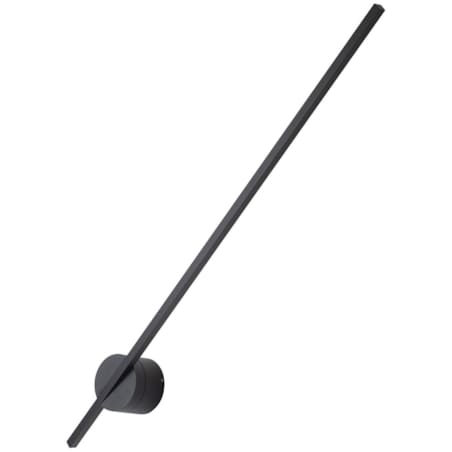 LAMPA ścienna SPIDER W0267 Maxlight metalowa OPRAWA kinkiet LED 8,4W 3000K tuba IP44 czarna