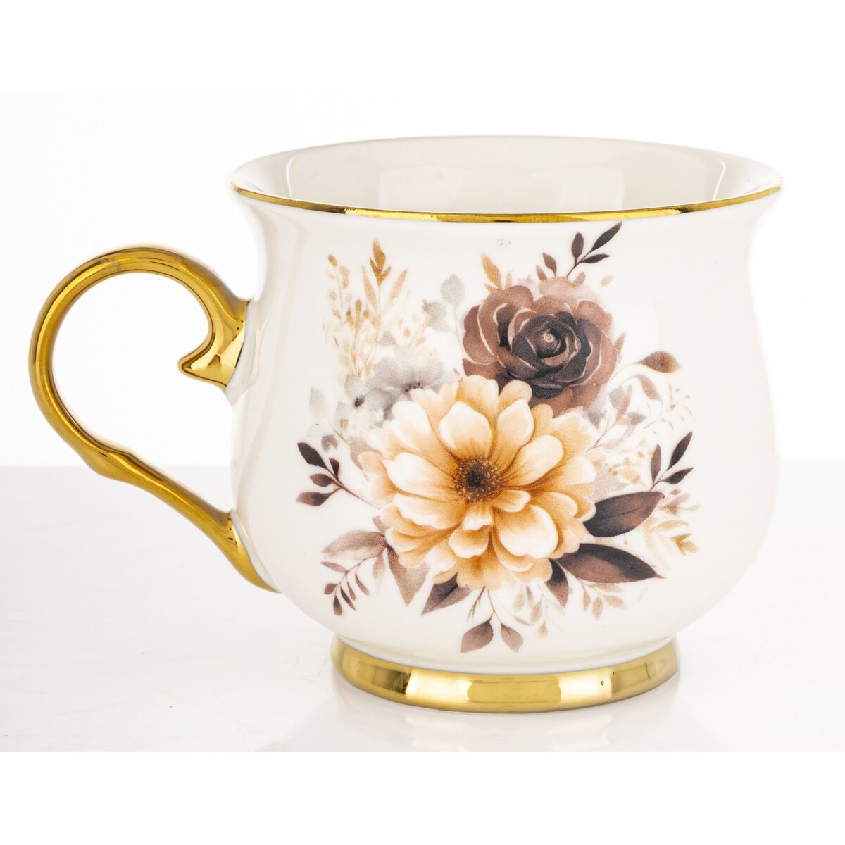 Kubek porcelanowy baryłka 430 ml z pudełkiem 9x13,5x10 cm BALERO-2