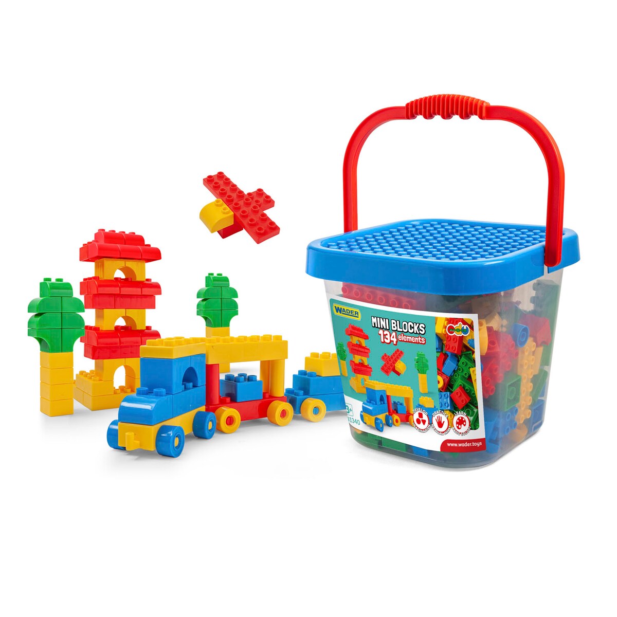 Mini Blocks klocki wielkie wiadro