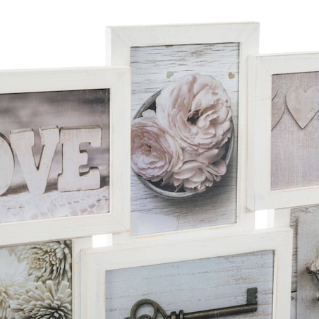 Ramki na zdjęcia, kolaż, 15 elementów, postarzane